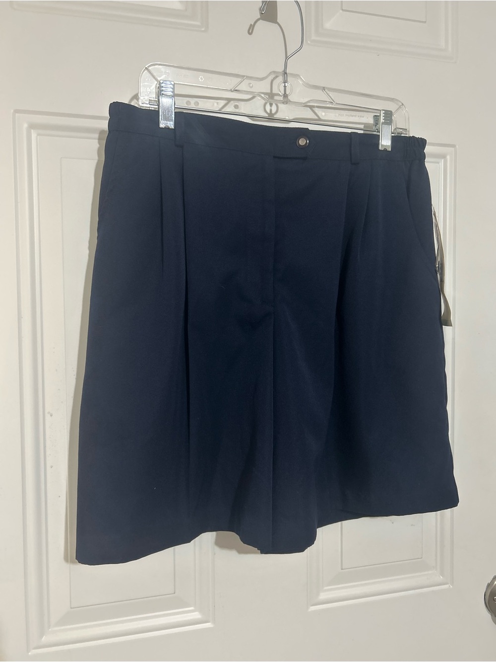 Coral Bay Navy Blue Athletic Shorts